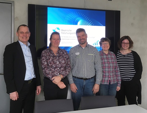 Die Bayerische Forschungsstiftung zu Besuch an der Hochschule Weihenstephan-Triesdorf (Bild: Bayerische Forschungsstiftung)